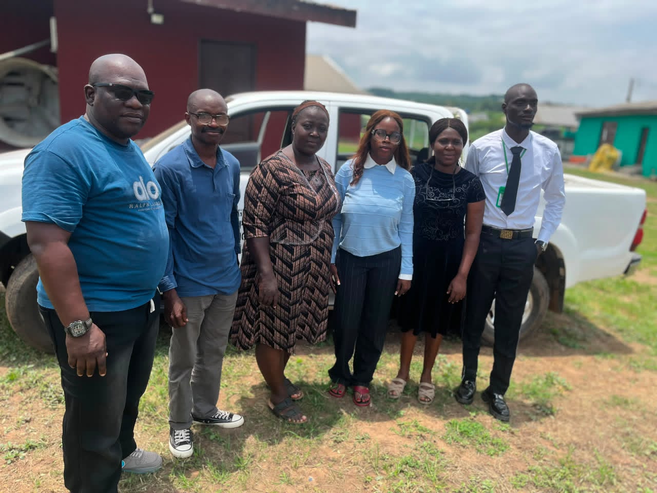 FCAIB Team Inspects Coker Farm Ahead of Students’ SIWES Placement